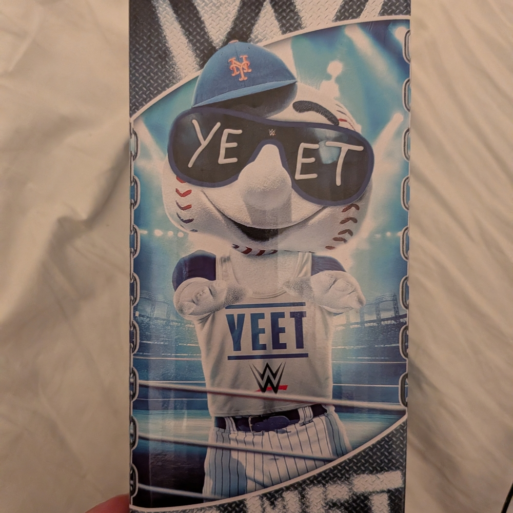 WWE YEET Action Figure with Blue and White Outfit